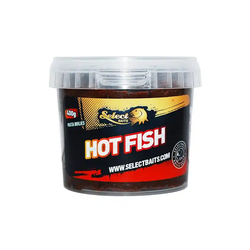 Alegerea clienților - Pasta De Boilies Select Baits, Hot Fish, 400g