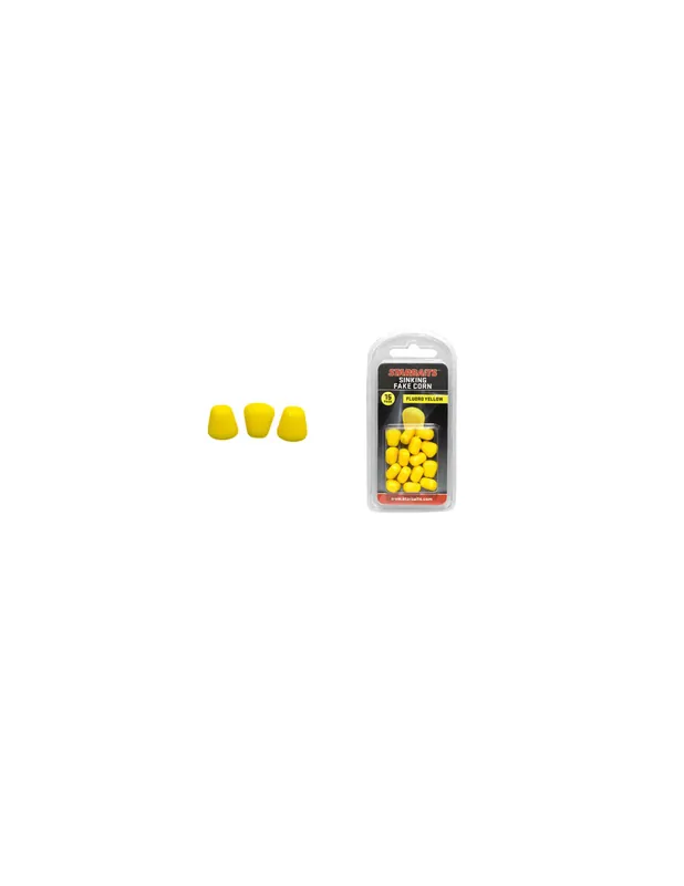 Comandă simplu - Porumb Starbaits Artificial Sinking Yellow, 15Buc/Plic
