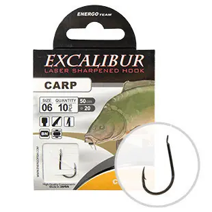 Carlige legate Excalibur Carp Classic BN | Lansare