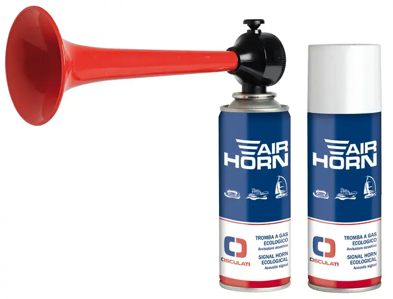 În tendințe - Claxon pe gaz 200ml + corn lung Osculati