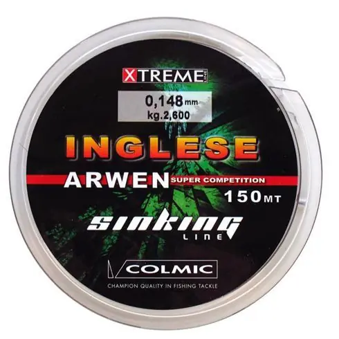 Fir monofilament Colmic Arwen Sinking 0,168mm/3,30kg/150m | Calitate premium