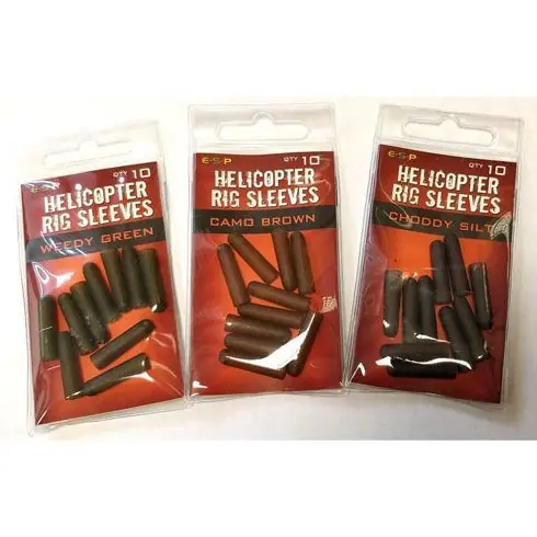 ESP Helicopter Rig Sleeves - Weedy Green | Profită de ofertă