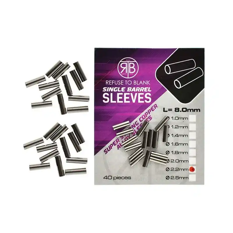 Bestseller - Bride pentru sertizat RTB Single Barrel Sleeves 2mm