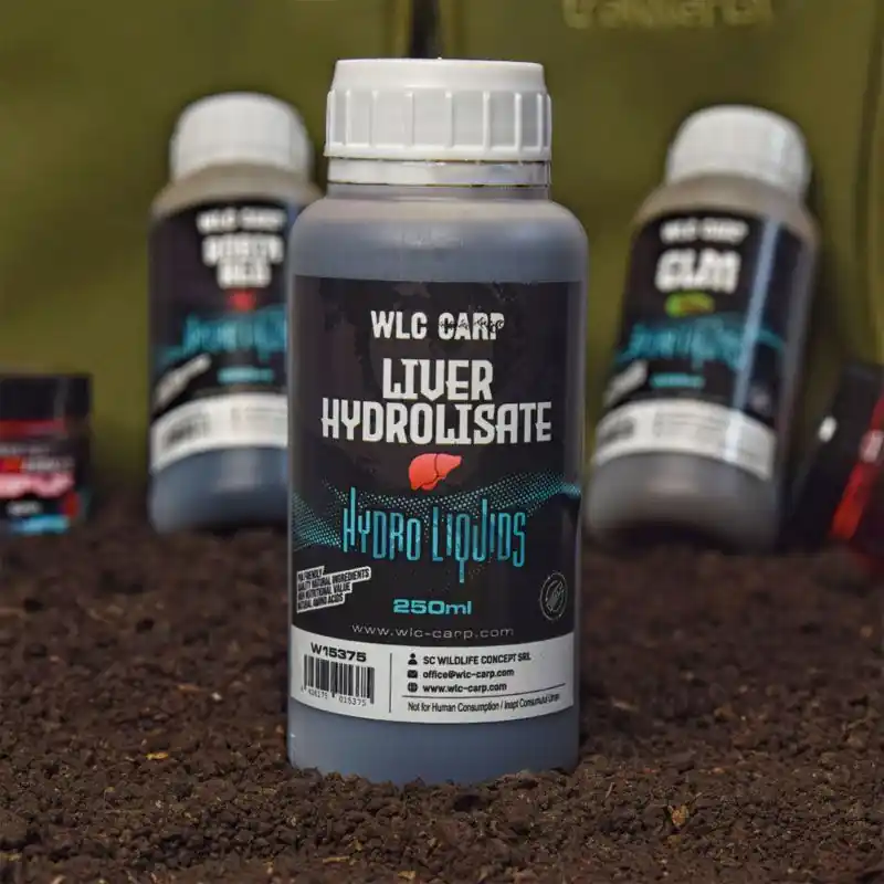 Aditiv lichid WLC Carp Hydro Liquids 250ml, Liver Hydrolisate | Preț bun